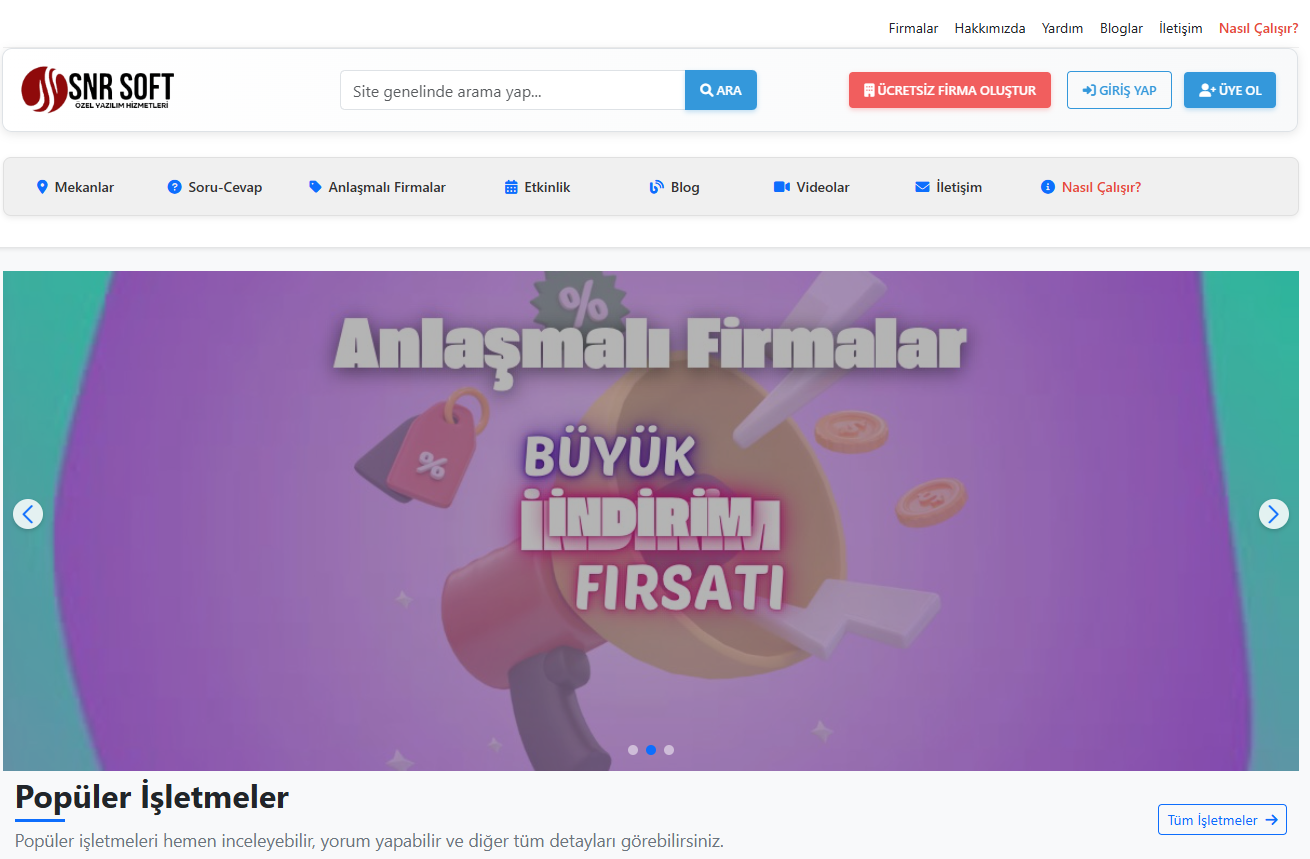 Yerel Rehber Yazılım Scripti